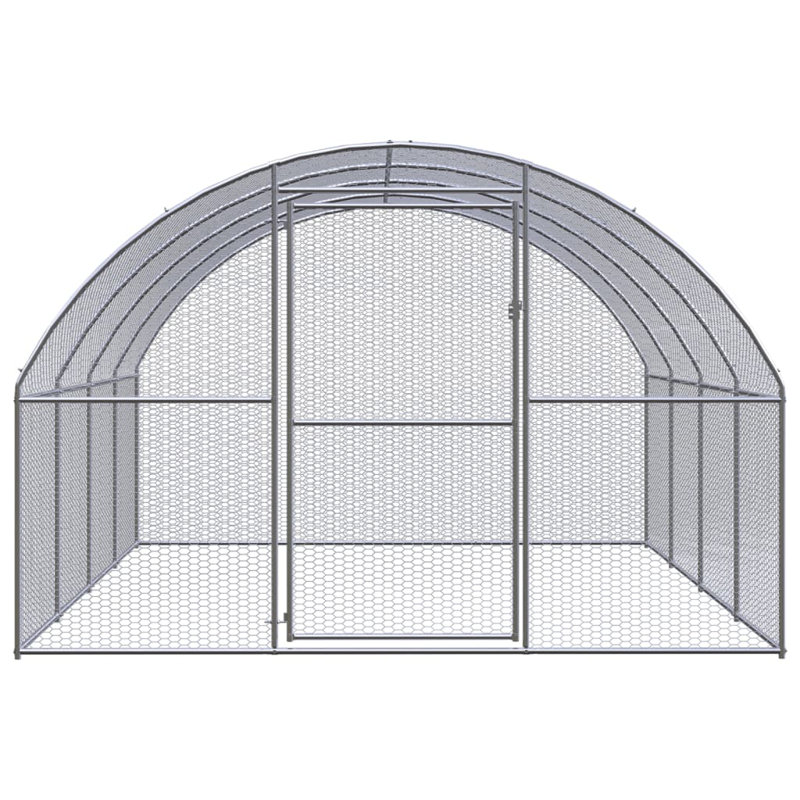 Periheli Chicken Coop with Chicken Run, 200cm H x 300cm W x 400cm D