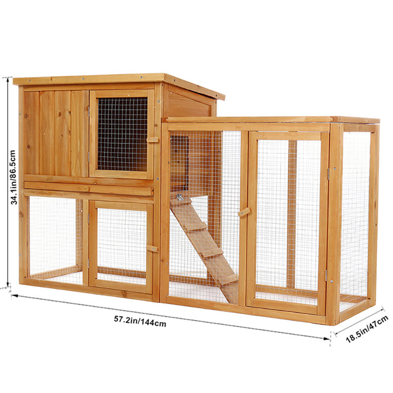 Chicken Coop with Chicken Run