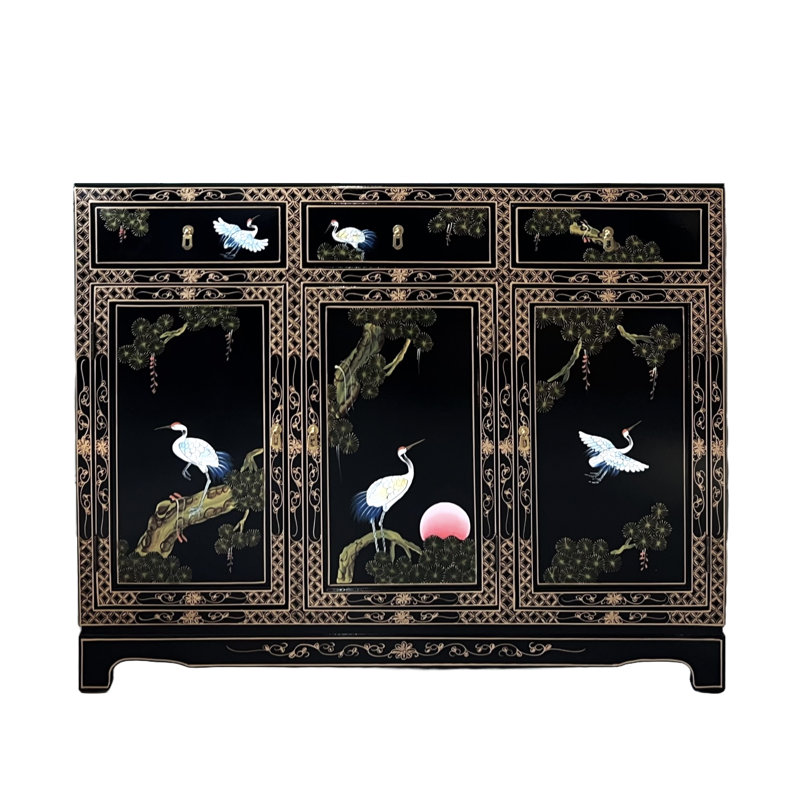 Schlegel Hand Painted Accent Sideboard Cabinet
