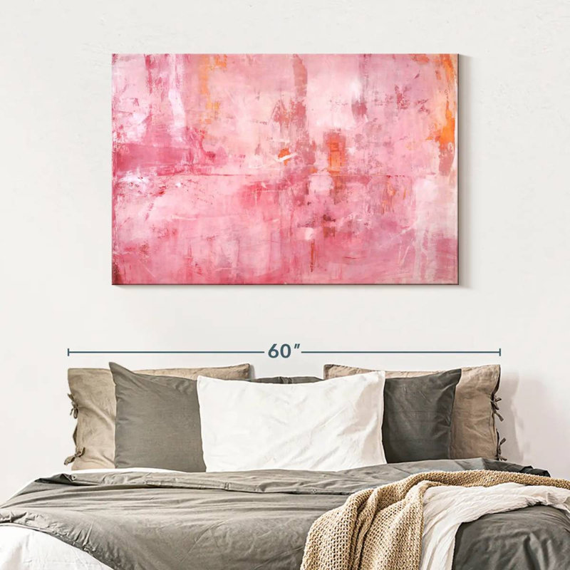 Pink Mirrors, 32" H x 48" W