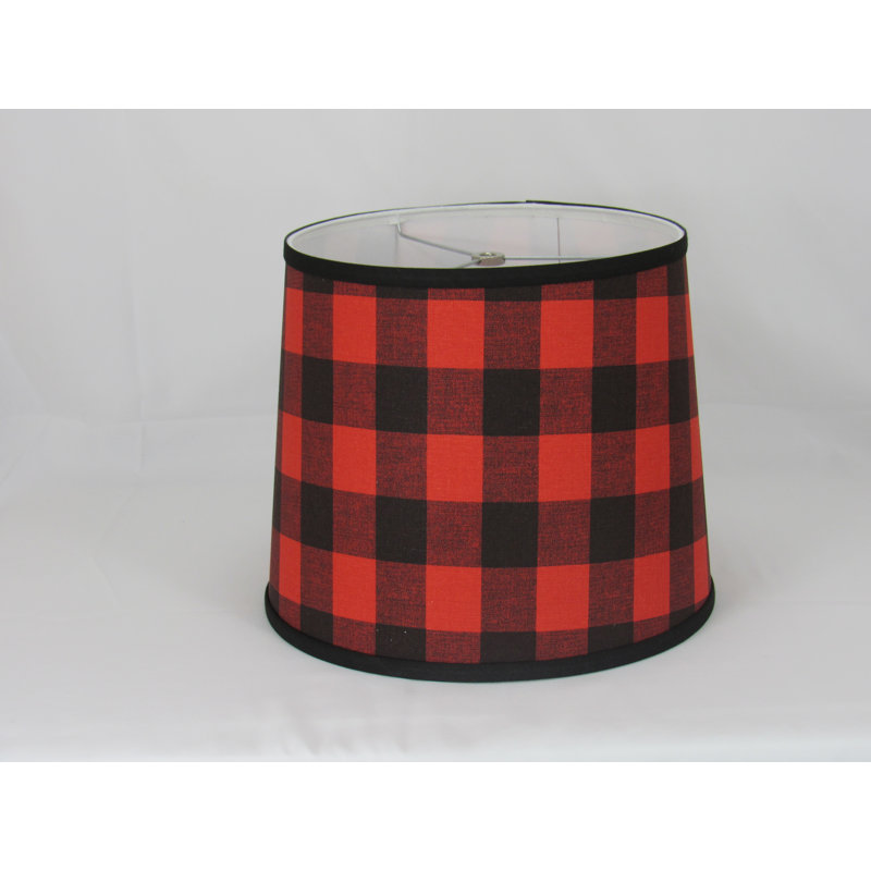 14" Buffalo Check Shade, Pink Red/Black