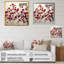 Red Leaves Scarlet Simplicity - feuilles, art mural encadré-1728387557-1728387559