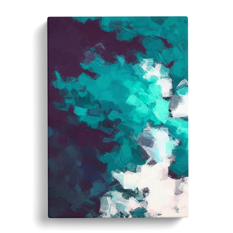 XC1022-4578X The Maze Abstract - Wrapped Canvas Print, 76cm H x 50cm W x 3cm D