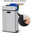 56L/14.8Gal Step-On Kitchen Trash Can
