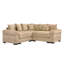 Canapé modulaire surdimensionné surdimensionné en nuage, canapé modulaire convertible avec accoudoirs très larges à assise profonde, 10 coussins décoratifs en velours côtelé de qualité supérieure, conception ergonomique, assemblage facile, pour les salons, chameau-2036851033-2036851034