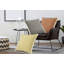 Coussin décoratif contemporain de couleur unie 100% coton délavé à la pierre-38271081