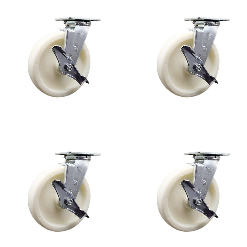 Stainless Steel Nylon Caster