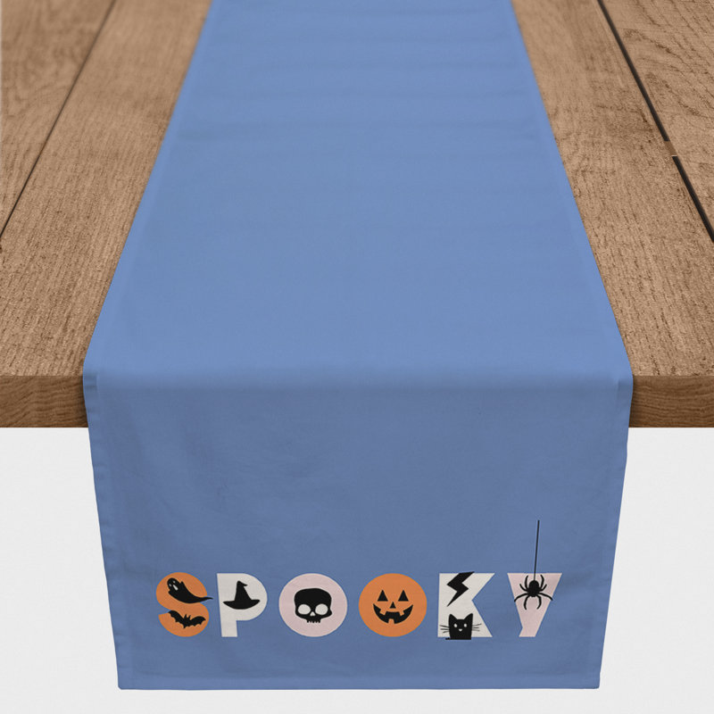 Shamong Halloween Table Runner, 90" L x 16" W