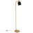 Khambrel 65" Tall Floor Lamp with Metal Shade in Brass/Black-601950567