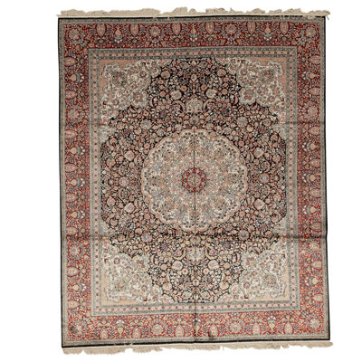 Hand Woven Silk Oriental Area Rug