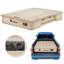 Matelas gonflable pour lit de camion 12 po Pittman Pd-503 | 73 pi x 55 pi x 12 pi | Lits standards de 6 pi 6,5 po