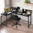 L-Shaped Steel Writing Desk-1931353993