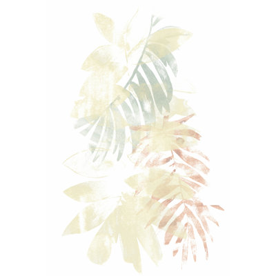 Pastel Tropics III - Wrapped Canvas Print