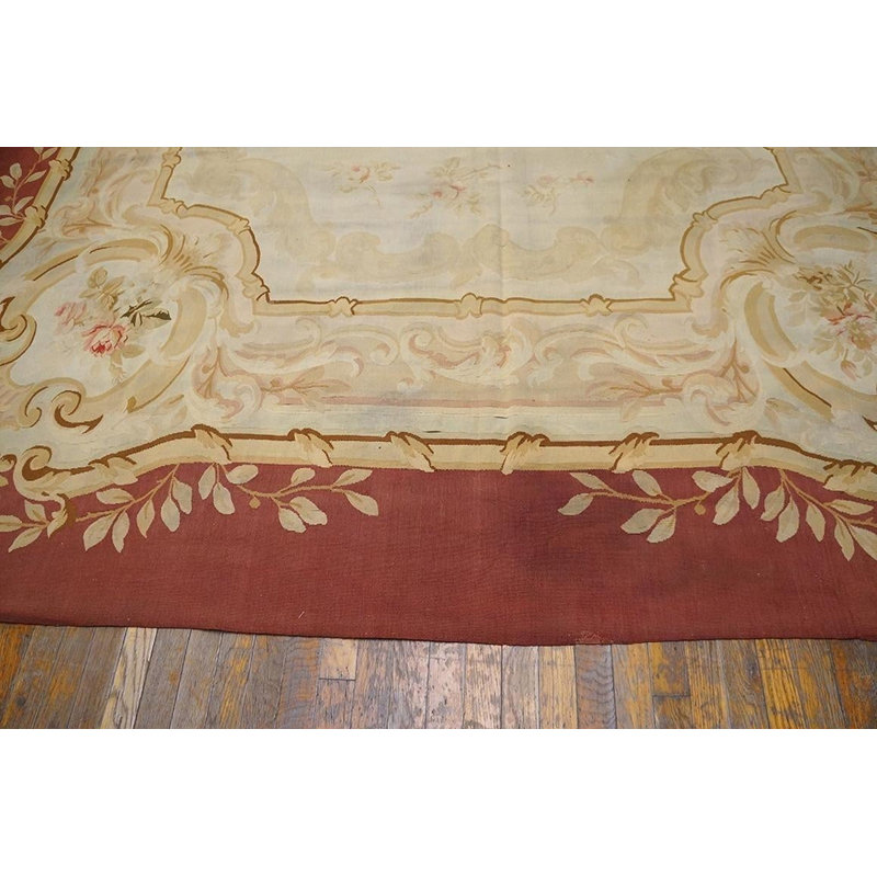 One-of-a-Kind 9'7" x 13'4" Round Flatweave Area Rug