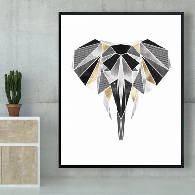 " Geometric Elephant "