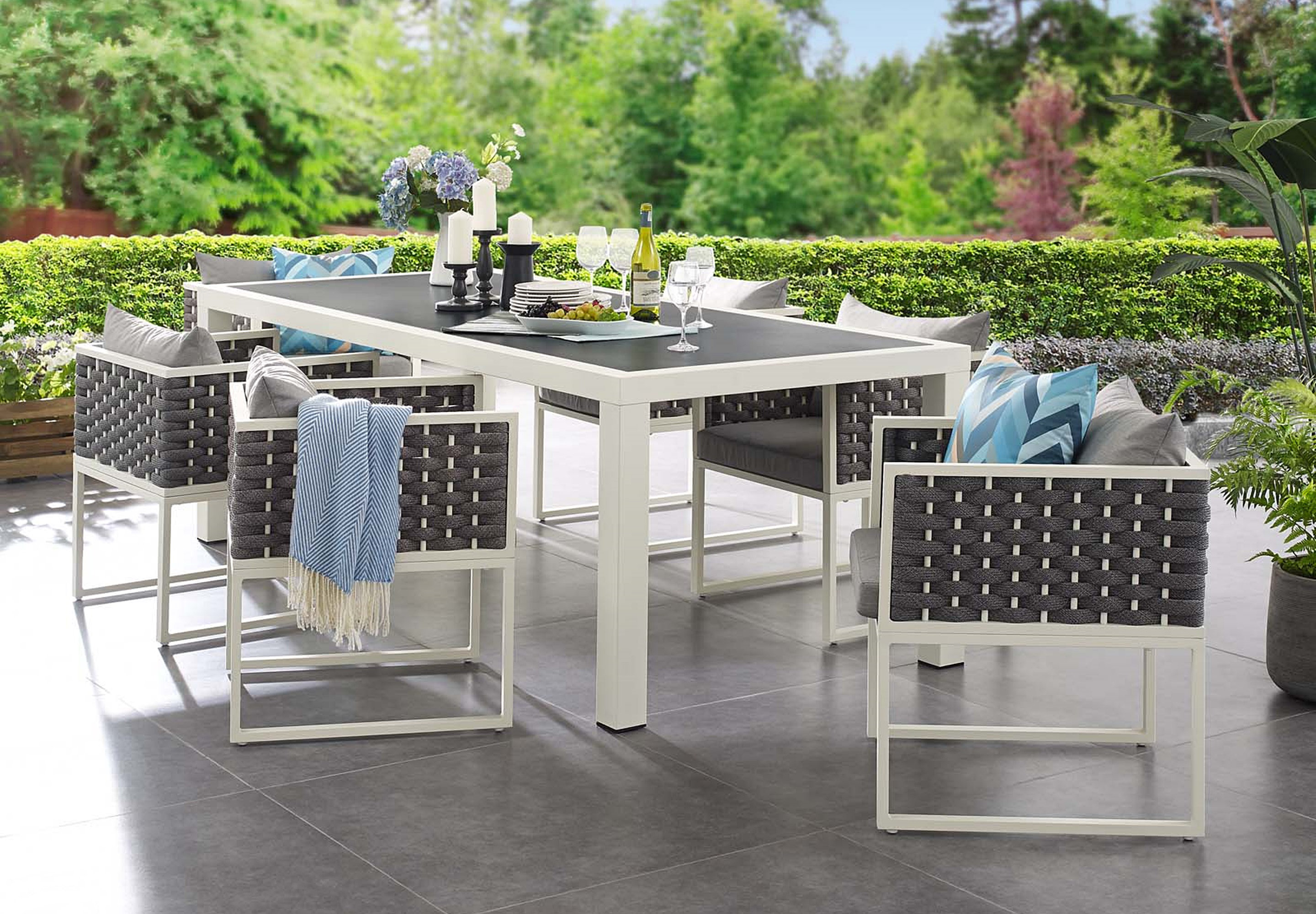 Roma 6 piece patio set new arrivals