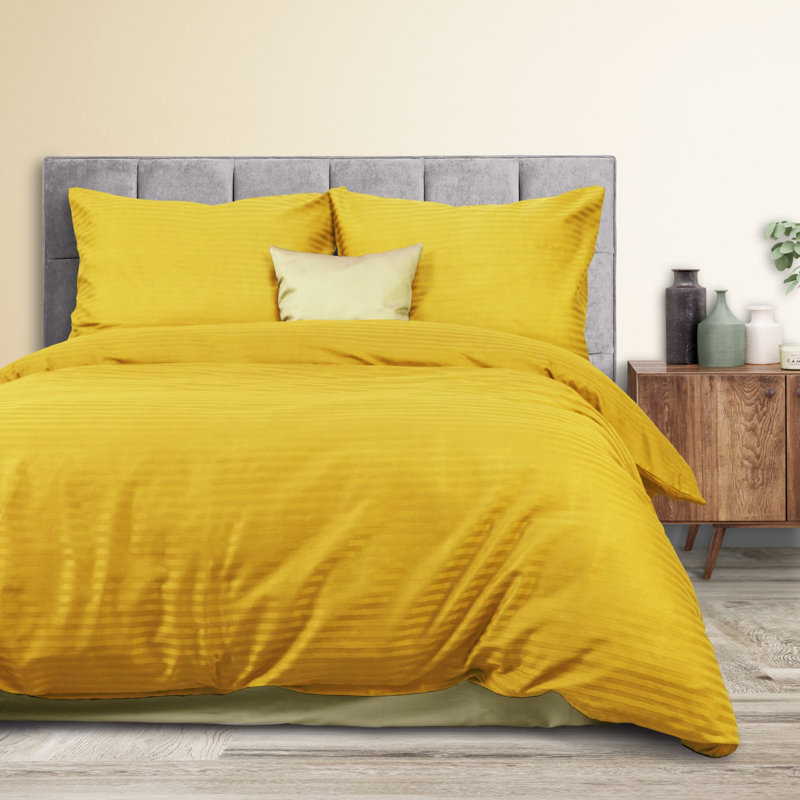 Cotton Duvet Cover Set with Pillow Shams