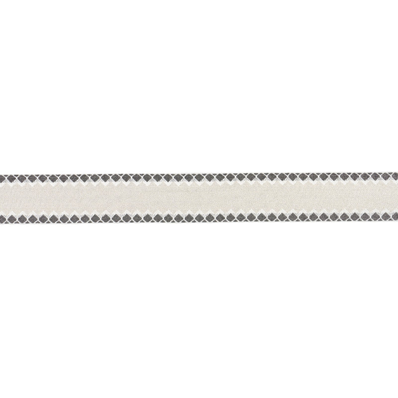 Ruban métallique Schumacher Allure, Argent