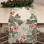 Chemin de table hivernal en forme de pin, branche d'aiguille, baie, aquarelle, écharpe de table, décoration de plante de cuisine, décorations de salle à manger rustiques-445807624