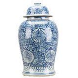 Handmade Porcelain China Ginger Jar