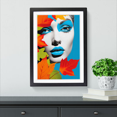 Ivy Leaf Pop - Framed Print