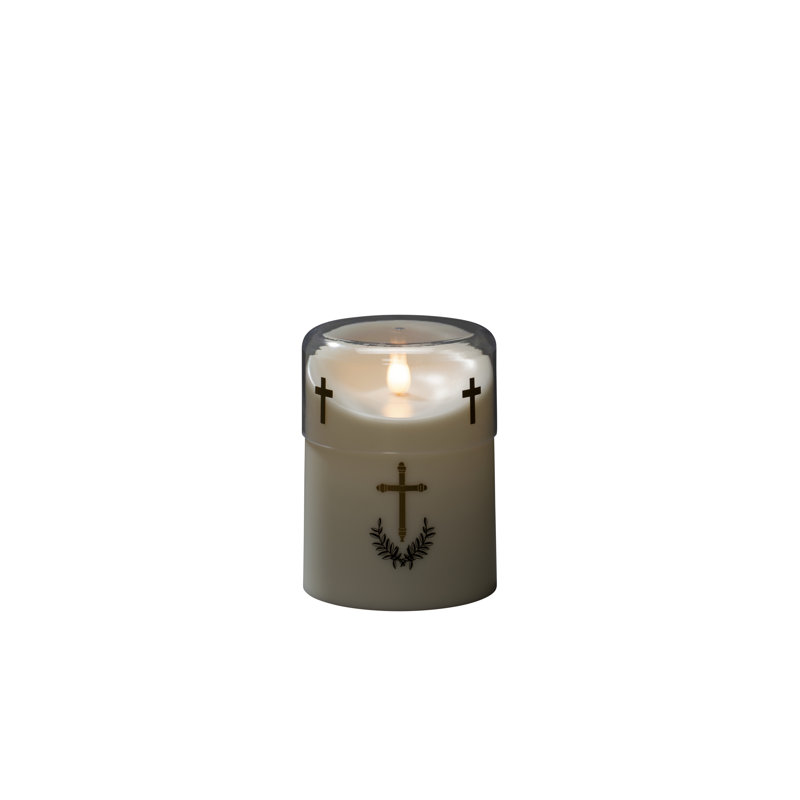 Unscented Flameless Pillar Candle