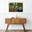 Dancers By Rail Classic Abstract Contemporary Wall Art Print by Edgar Degas - Wrapped Canvas Print-819418933