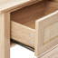 Console en rotin avec 3 tiroirs de rangement Rattan 51,38 x 11,81 x 32,09 po