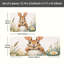Tapis de cuisine antidérapant Country Bunny, 2 pièces-377997928