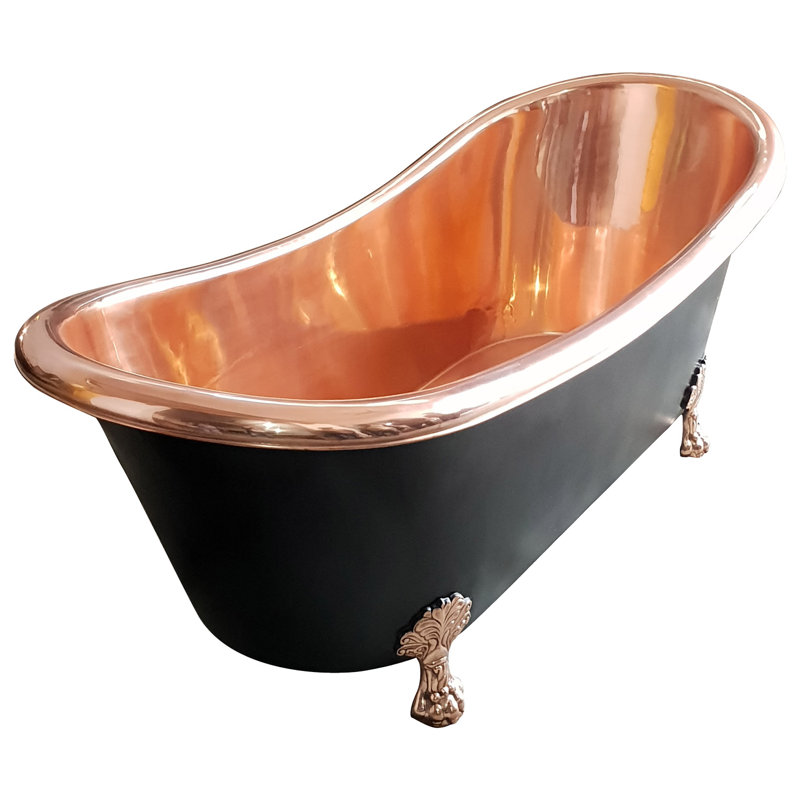 1830mm x 813mm Soaking Copper Bathtub