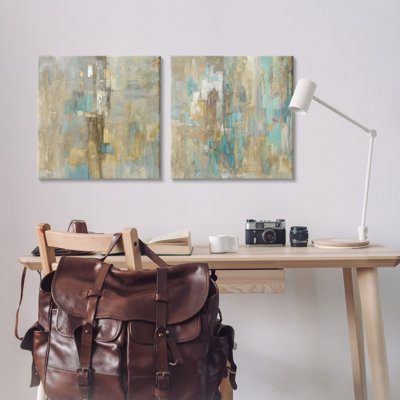 Ensemble d'art mural en toile Composition 2 par Justin Turner