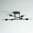 Renshaw 6 - Light Bulbs Sputnik 21.65" Semi Flush Mount Light Fixture-1262203304