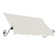 Awntech Charleston Acrylic Fabric Awning with Iron Scroll Arms