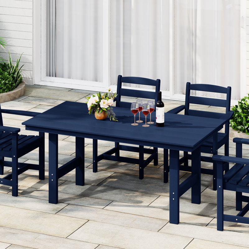 Table de salle à manger 34x66, Marine