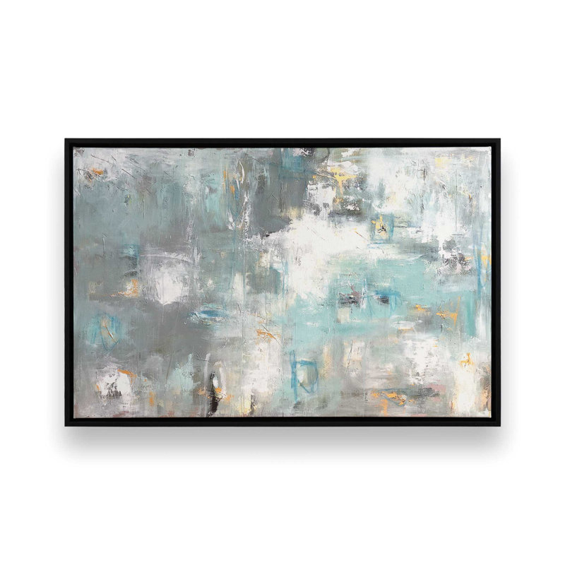 Turquoise Memories, impression roulée, H 24 po x l 36 po