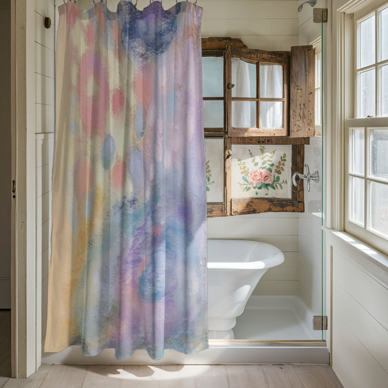 Rideau de douche Forras, H 74 po x l 71 po