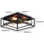 Jessie 3-Light 39cm Flush Mount