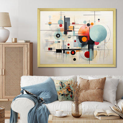 " Colourful Suprematism Geometric Metamorphosis "