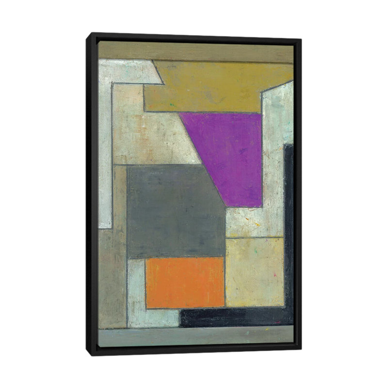 Small Studies Twenty Six by Stephen Cimini - Painting on Canvas, 101.6 cm H x 66.04 cm W, Black Framed
