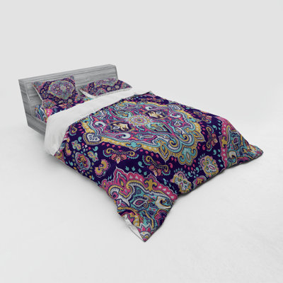 Ensemble de housse de couette ethnique