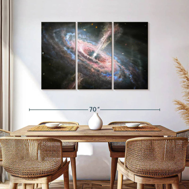 Oberle Quasar Outflow, 36" H x 57" W