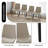 Upholstery Dining Chairs Set Of 4-377109844-377109845