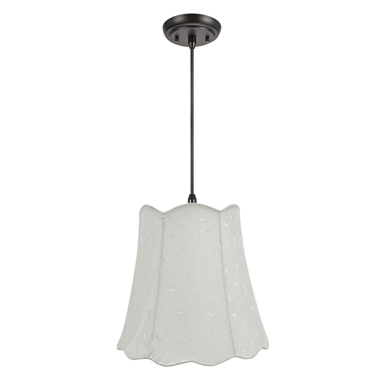 Rana 2 - Light Oil Rubbed Bronze Unique/Statement Pendant, Beige