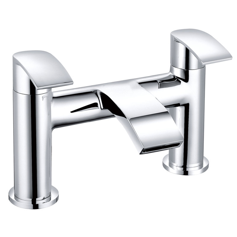 Krumm Deck Roman Tub Faucet Bath Filler