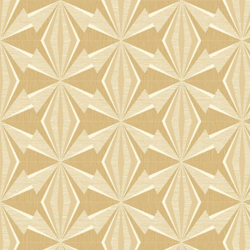 10m x 50cm Matte Wallpaper Roll, Gold