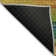 Machine Washable Indoor/Outdoor Xhevrie Green Rug