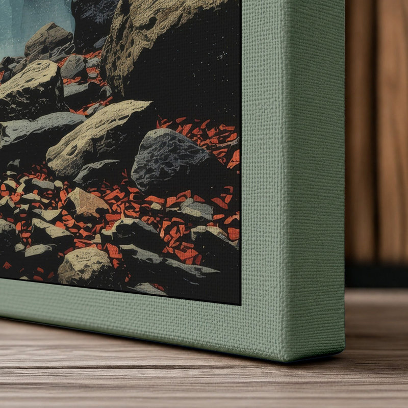 Print, 24x16 - 61.0 x 40.6 cm, Sage Border