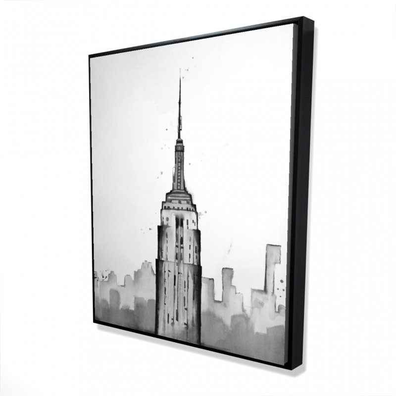 Empire State Building Print On Canvas