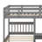 Jophiel Bunk Bed, Wood Triple Bunk Bed With Drawers And Guardrails-1452823340