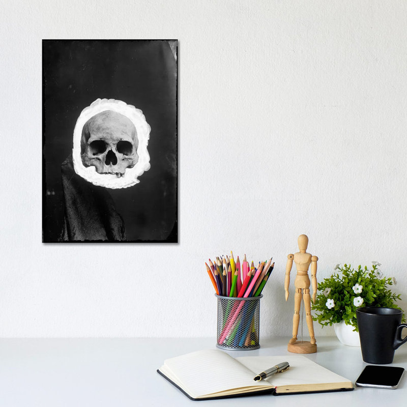 Skeleton by Unknown Artist - Wrapped Canvas Gallery-Wrapped Canvas Giclée, 20.32 cm H x 30.48 cm W